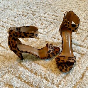 Herstyle Leopard Print Heels